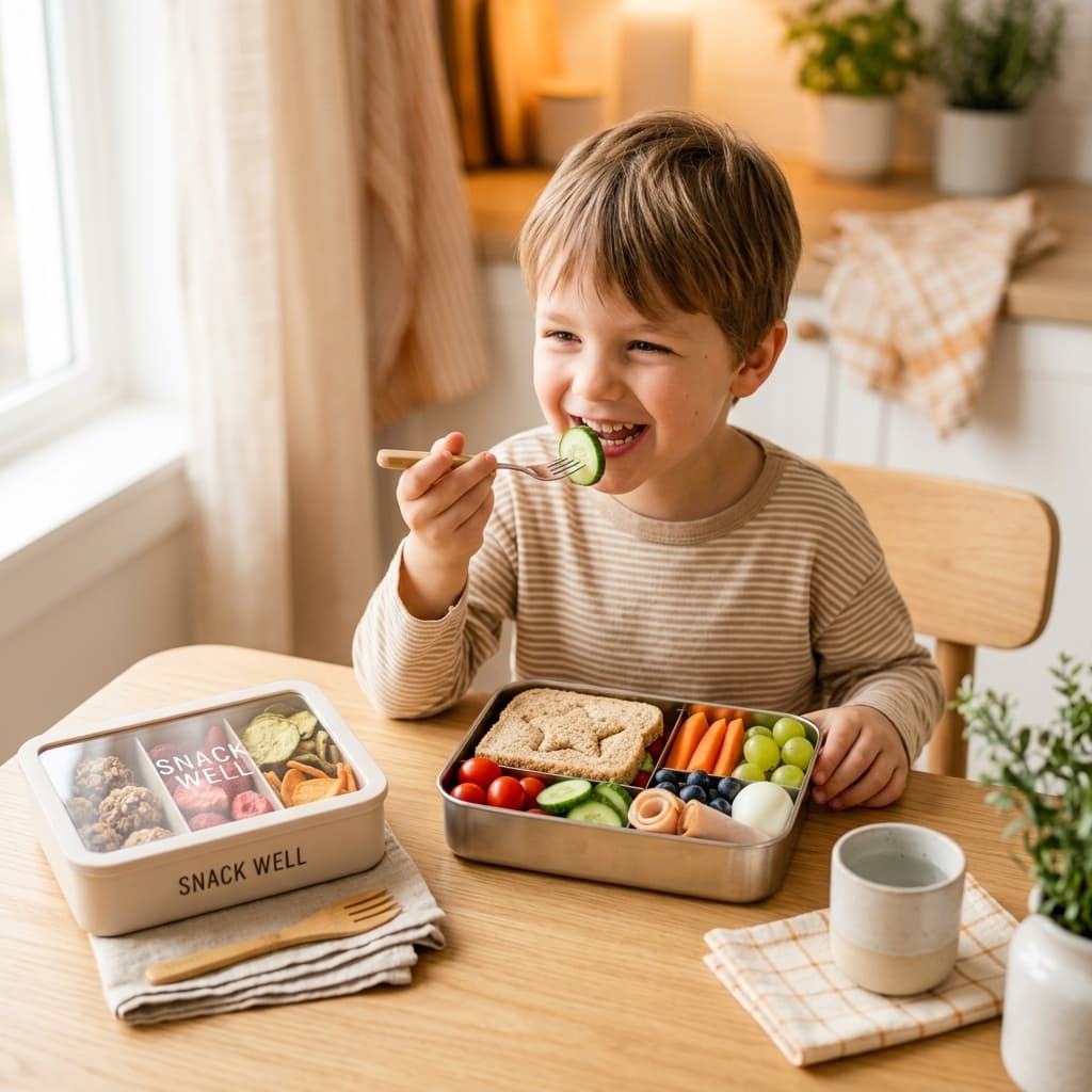 Anak makan bekal sehat dan snack ulang tahun premium